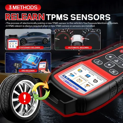 Miniatura 4 de Autel MaxiTPMS TS508WF Herramienta de programación TPMS, con $120 4 sensores Autel TPMS, WiFi 2026 Ver. de TS408S TS501 TS508 TS601
