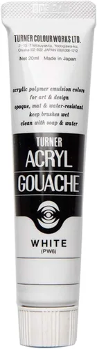 Miniatura 35 de Turner's AG020350 Gouache acrílico, color japonés, color agua dulce (Usuzuiro), 0.7 onzas líquidas (0.7 fl oz) (Nº 6)