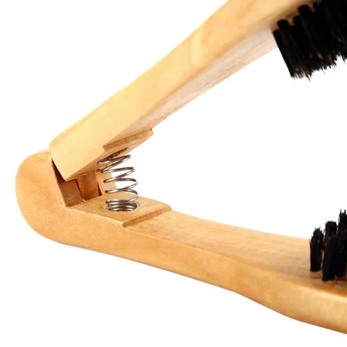 Miniatura 7 de Profesional Peine de peluquería Cepillos dobles Herramienta anti de madera de la enderezadora