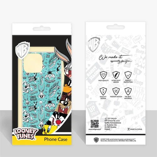 Miniatura 2 de ERT GROUP Caja del teléfono móvil para Xiaomi REDMI Note 10/10S Original y con licencia oficial Looney Tunes Patrón 004 adaptado de manera óptima a