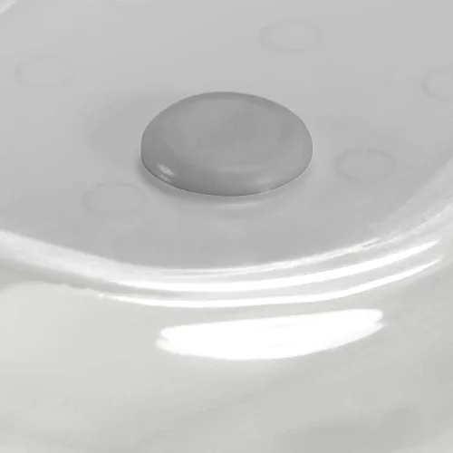 Miniatura 5 de madesmart Organizador de almacenamiento mediano transparente, forro de agarre suave de alta calidad, base antideslizante, para utensilios de cocina
