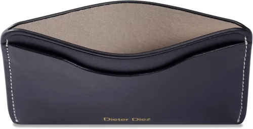Miniatura 4 de HISCOW Tarjetero plegable delgado minimalista - piel de becerro italiana (negro)