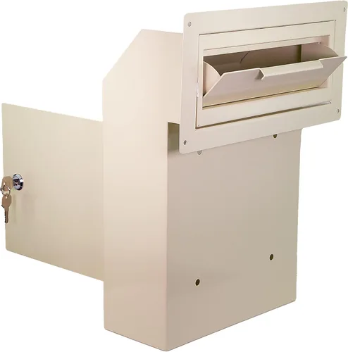 Miniatura 10 de Pochar Buzón resistente a la lluvia para puerta, buzón de acero galvanizado resistente a la intemperie para llaves, depósito, pago, correos – a