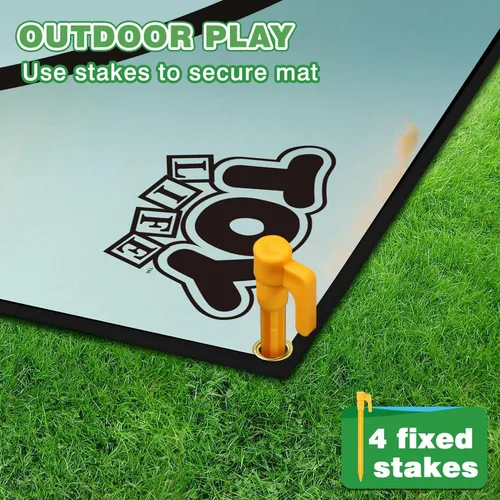 Miniatura 6 de TOY Life Chipping - Tapetes de práctica de golf, juego de golf, tapete de entrenamiento para interiores y exteriores, para adultos, familia, niños
