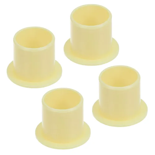 Miniatura 18 de Rodamiento de manga con brida de 4 piezas - [0.118 in x 0.177 in x 0.197 in] Buje sin aceite POM para uso en máquinas de equipos Negro