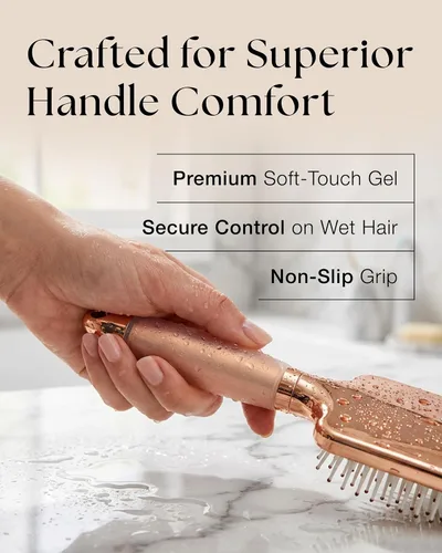 Miniatura 3 de Cepillo de paleta Lily England para mujeres con todo tipo de cabello - Cepillo profesional para secar con secador, desenredar y alisar - Cepillo