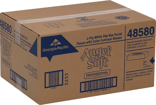 Miniatura 2 de Angel Soft® Professional Series, 2 capas tejidos, blanco, caja de 100