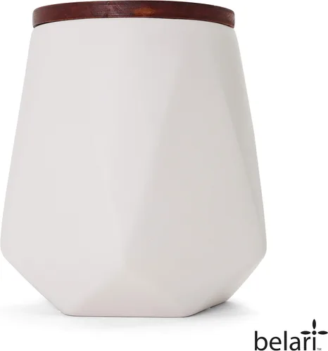 Miniatura 2 de Recipiente de almacenamiento facetado, contenedor de almacenamiento de alimentos para la organización de la cocina, recipientes de cerámica