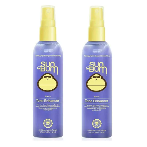 Miniatura 8 de Sun Bum Potenciador de tono rubio, neutraliza el latón y mejora el color y el brillo del cabello rubio, protege el tóner contra los rayos UV