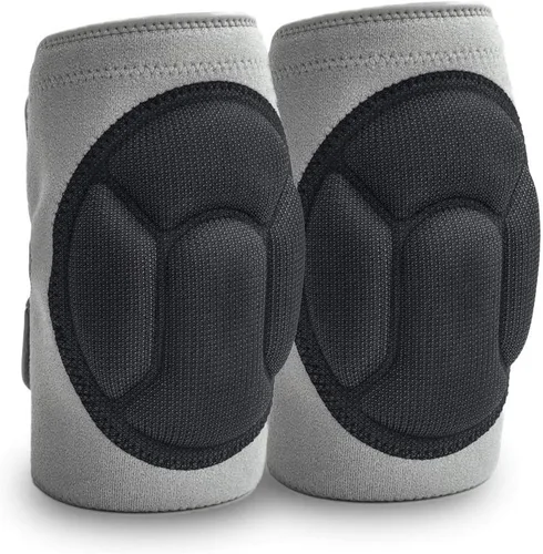 Rodilleras cómodas, antideslizantes, gruesas y extra de espuma para limpiar suelos, jardinería, yoga y construcción, forro interior suave, correas