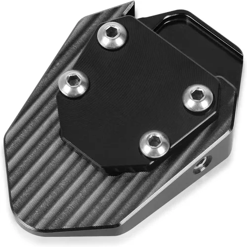 Miniatura 4 de Soporte lateral para motocicleta, extensión de soporte compatible con versys650 VERSYS 650 2010-2023 (negro)