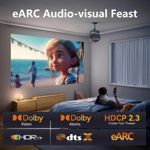 Miniatura 5 de Cable HDMI de fibra óptica 8K de 6 pies, cable HDMI 2.1 activo largo de 48 Gbps ultra alta velocidad 8K @60Hz 4K @120Hz HDR10 eARC 3D HDCP 2.3