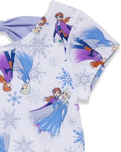 Miniatura 4 de Disney Minnie Mouse Princess Ariel Elsa Girls Crossover Tank Top Dolphin Active and French Terry Shorts Infant to Big Kid