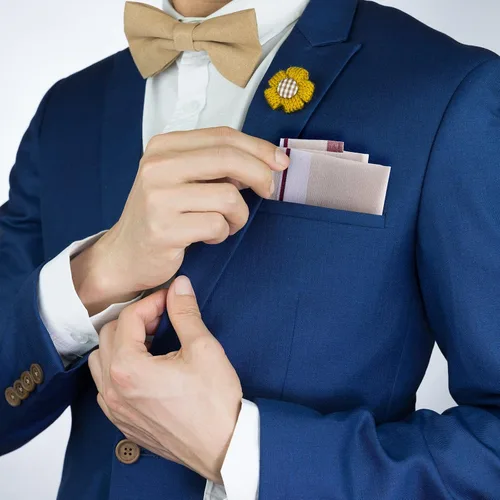 Miniatura 4 de Pañuelo de 24 piezas para hombre pañuelo a cuadros para hombre suave regalo para hombres talla única Multi color talla única