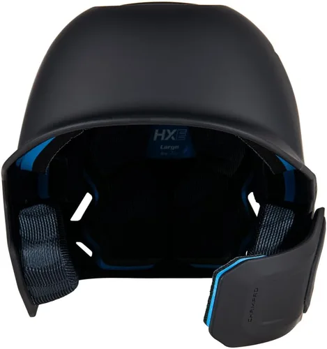Miniatura 2 de Champro HXE - Casco de bateo de béisbol mate con protector de mandíbula