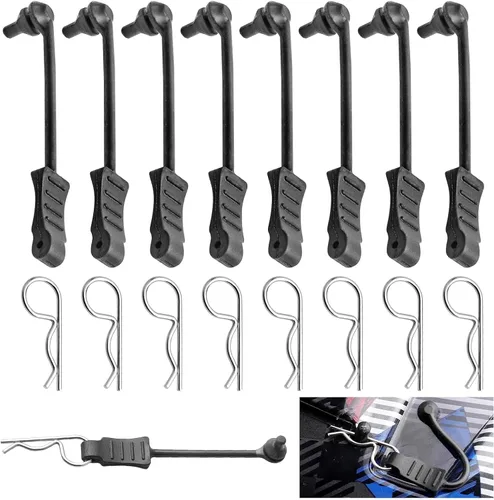 20 clips universales Hobbypark para carrocería y retenedor para todos los pines de repuesto de carcasa de escala 1/10 1/12 Arrma Traxxas Axial SCX10