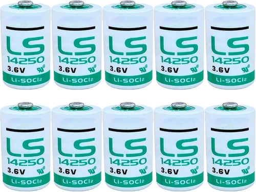 Miniatura 12 de Paquete de 2 baterías de litio LS14250 1/2 AA 3.6V 1200mAh reemplazo para batería LS14250 LS 14250 C de alta capacidad