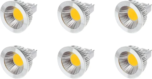 12Vmonster 6 unidades I LED 1W MR16 GU5.3 lámpara de acento foco bajo consumo acento paisaje AC DC 12 voltios MR16 reemplazo halógeno bajo voltaje