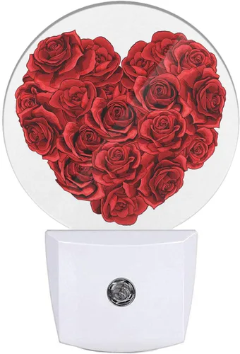Miniatura 22 de Luz nocturna de flamenco rosa con diseño de pájaro tropical con diseño de pájaro doblado, hermoso cuello, enchufable, luz nocturna de ahorro