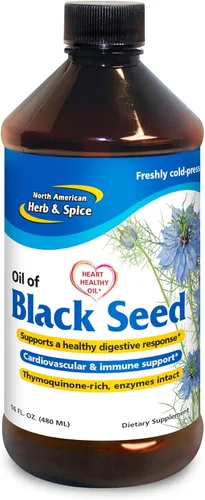 Miniatura 9 de North American Herb & Spice Aceite de semilla negra, 8 onzas líquidas, apoyo cardiovascular, digestivo e inmunológico, contiene aceite de orégano