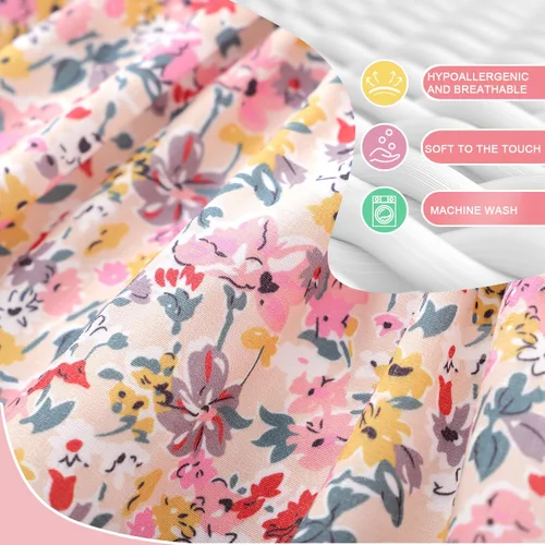 Miniatura 6 de Zanie Kids Vestidos de Pascua para niñas, vestido de verano para niñas, ropa de juego, trajes de fotos familiares