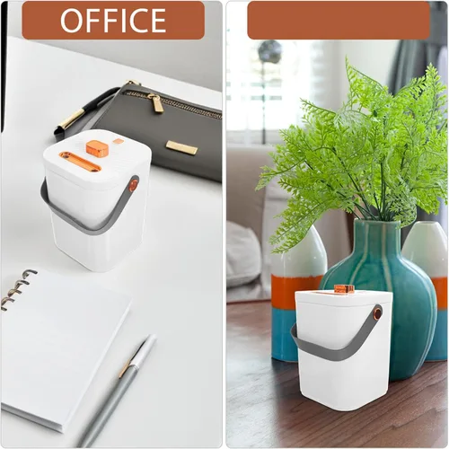 Miniatura 5 de Zerodeko Humidificador USB silencioso con doble rociador y luz nocturna, pequeño humectante portátil de niebla fría para dormitorio, oficina, coche