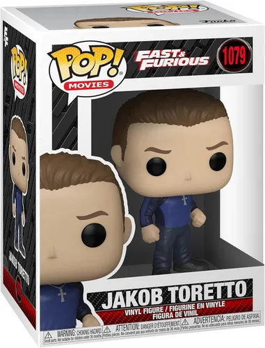 Funko POP Movies: F9: The Fast Saga - Figura coleccionable de vinilo multicolor de Jakob Toretto, 3.75 pulgadas