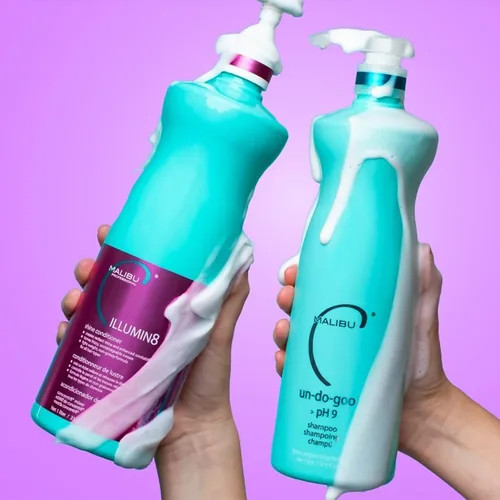 Miniatura 7 de Malibu C ILLUMIN8 - Acondicionador de brillo (33.8 onzas) – Concentrado para el brillo del cabello y manejabilidad – Acondicionador de cabello