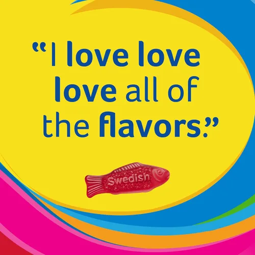 Miniatura 13 de SWEDISH FISH Surtido de dulces suaves y masticables, caramelos a granel, 5 libras