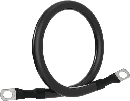 Miniatura 6 de Cable de batería 4 AWG calibre 4AWG de cobre puro con terminales de 3/8 pulgadas en ambos extremos, juego de cables para inversor de energía