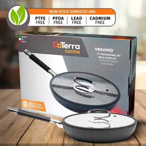 Miniatura 6 de Sartén profesional para freír con tapa, de Vesuvio