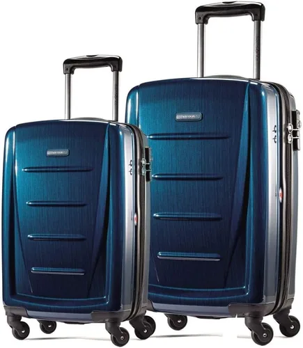 Miniatura 103 de Samsonite Winfield 2 Equipaje rígido con ruedas giratorias, Azul profundo, Juego de 3 piezas (20/24/28)