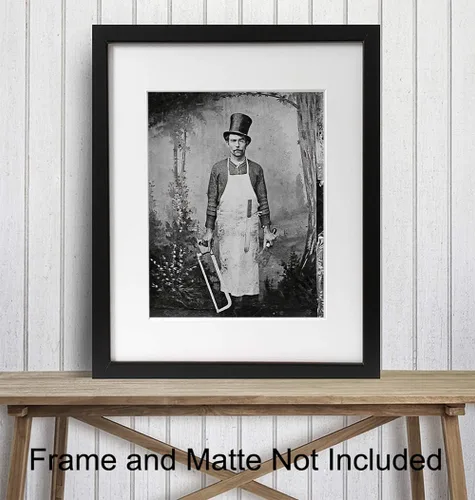Miniatura 2 de Foto de arte de pared gótico espeluznante, decoración de habitación gótica aterradora para cocina, comedor, regalo divertido para chef, cocinero