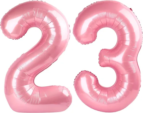 Miniatura 82 de Globos de números de 5 globos de 40 pulgadas, decoraciones de cumpleaños azules para niños y niñas, globos de números azul marino grandes