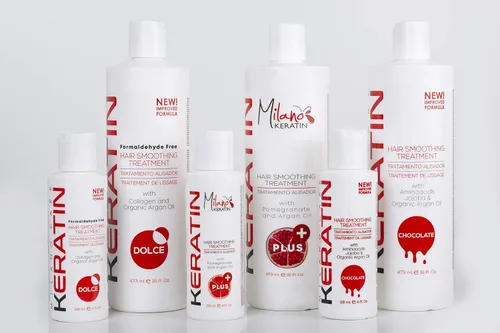 Miniatura 3 de Tratamiento alisador del cabello – Mascarilla de queratina para cabello sedoso y liso – Sistema profesional de cuidado del cabello con aceite