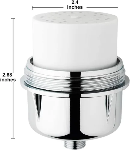 Miniatura 2 de 2 cartuchos de repuesto para filtro de ducha Aqua Bliss SF100 SF220, filtro de ducha de 15 etapas para agua dura, reducción de cloro, cartucho