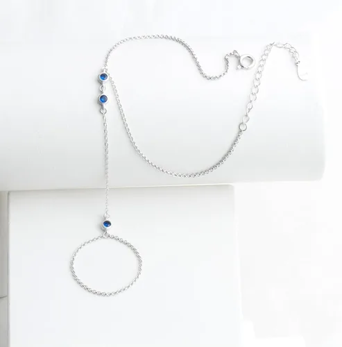 Miniatura 26 de Pulsera de plata de ley 925 para mujer, pulsera de mano para mujer, pulseras esclavas de 7 a 9 pulgadas ajustable
