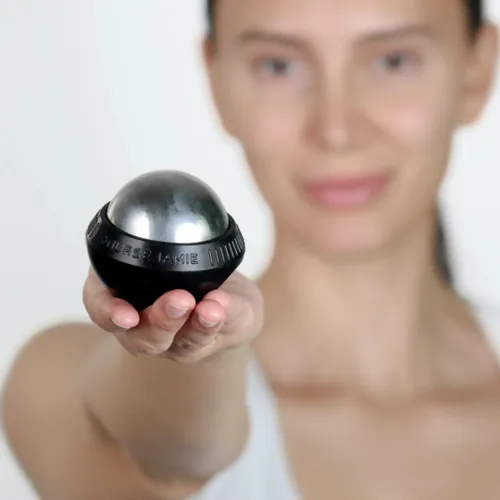 Miniatura 5 de Nurse Jamie Super-Cryo Massaging Orb – Stainless Steel Roller for Face & Body – Long-Lasting Cooling & Warming Therapy for Circulation, Recovery &