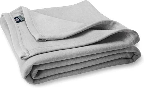 Miniatura 39 de MV Sport Manta Ligera Tipo Sudadera - Cálida y Acogedora, Transpirable de Vellón Tejido de Tamaño Grande, para Sofá, Cama, Viajes, Noches Frías