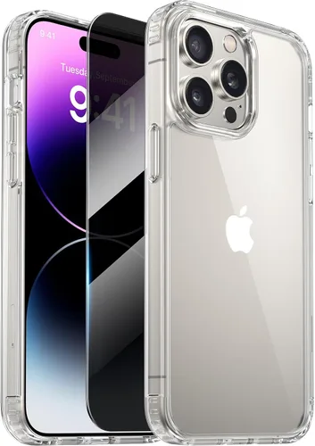 Miniatura 63 de Diaclara Funda diseñada para iPhone 12 Pro Max, [con protector de pantalla de privacidad] [antiespía] [protección contra caídas de grado militar]