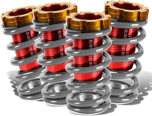 Miniatura 6 de DNA MOTORING - COIL-HC88-T11-PP DNA Motoring COILHC88T11PP Kit de manguito de coilover [Para 88-01 Honda Civic Del Sol CRX Acura Integra] Púrpura