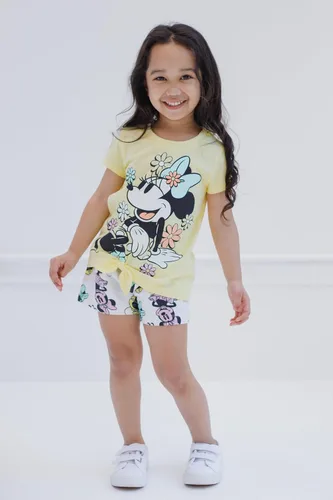 Miniatura 2 de Disney Conjunto de camiseta y pantalones cortos de Minnie Mouse para niños pequeños