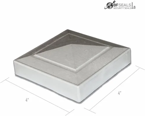 Miniatura 2 de Tapas de plástico para postes de valla – 8 piezas, 4 x 4 pulgadas nominales – ¡Blanco, construido para durar! Superior a las importaciones endebles