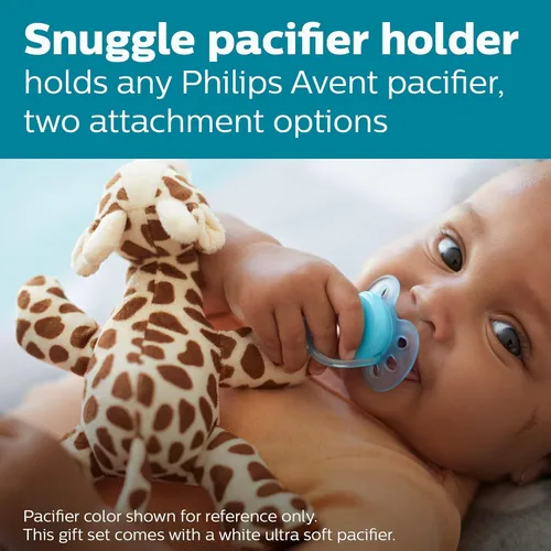 Miniatura 4 de Philips AVENT - Set de regalo para recién nacido con biberón anticólicos con ventilación AirFree y Snuggle, transparente, SCD306/10