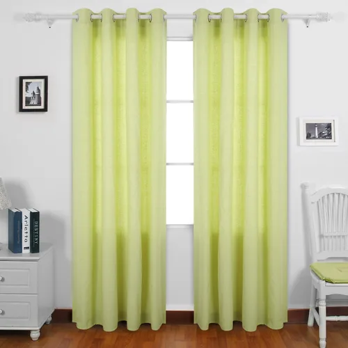 Miniatura 9 de Deconovo Curtains cortinas de ventana recicladas de algodón para sala de estar