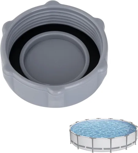 Tapa de válvula de drenaje de repuesto compatible con Bestway Pool, tapa de drenaje resistente, tapas de manguera de plástico, ajuste perfectamente