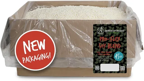 Miniatura 10 de American Soy Organics Pro-Flex Mezcla de Soja - Perlas de Cera de Soja para Hacer Velas - Suministros para Hacer Velas - Mezcla de Cera de Vela Sin