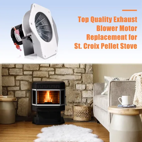 Miniatura 6 de Criditpid 80P20001-R, 80P30521-R y 80P31093 Reemplazo del ventilador de combustión para estufas de pellets St Croix Auburn, Afton Bay, Hastings