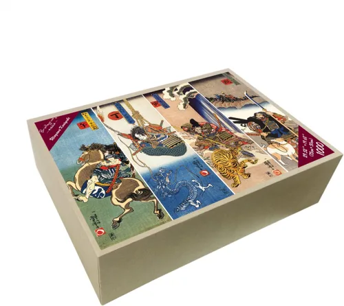 Miniatura 5 de Rompecabezas de madera para adultos de 1000 piezas en adelante, dragón japonés, tigre Ukiyo-e, Kuniyoshi, Kakegawa, samurái japonés, pintura