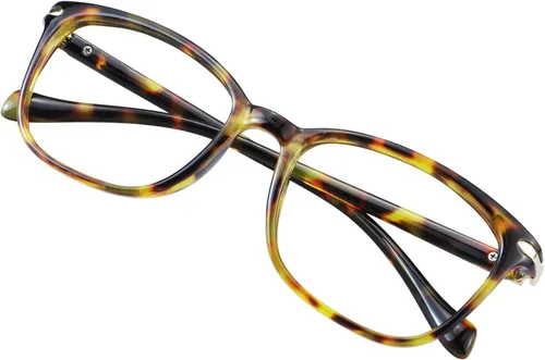 Miniatura 23 de VisionGlobal Lentes de bloqueo de luz azul para mujer, antifatiga ocular, lectura en computadora, gafas de televisión, elegante marco cuadrado